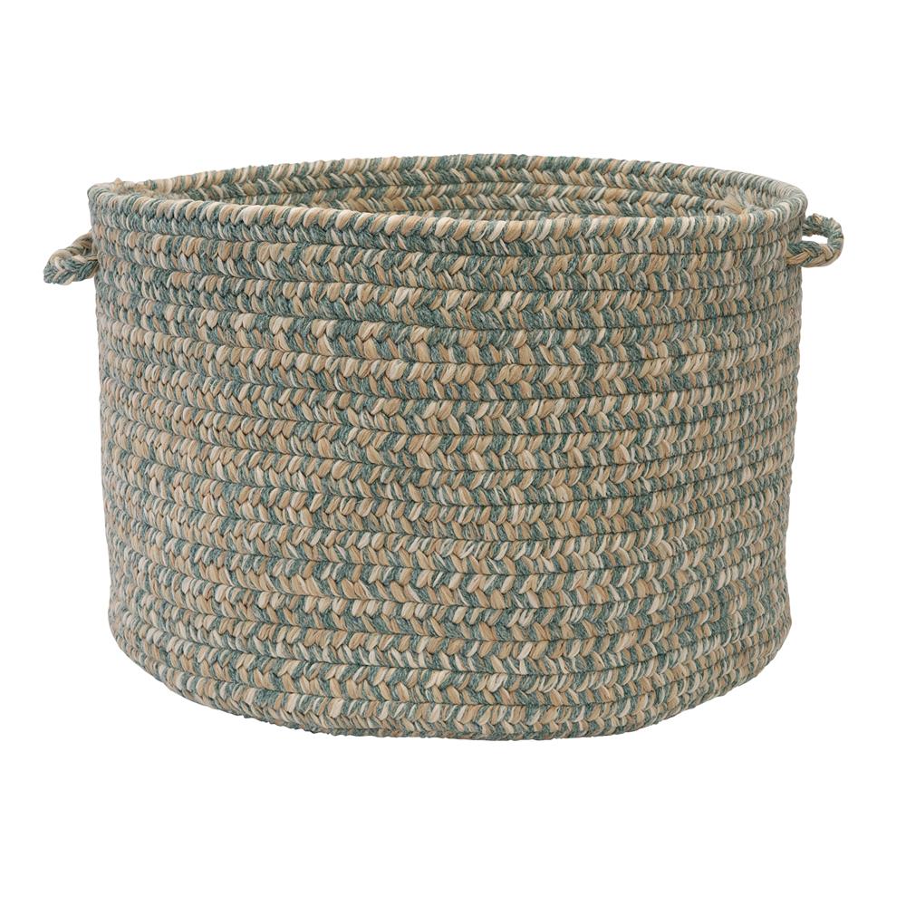 Colonial Mills TE49A014X010 Tremont- Teal 14"x10" Utility Basket